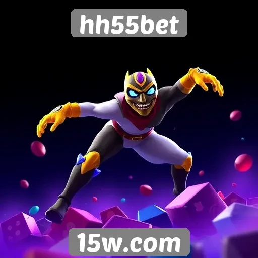 Diversidade de jogos disponíveis na plataforma hh55bet
