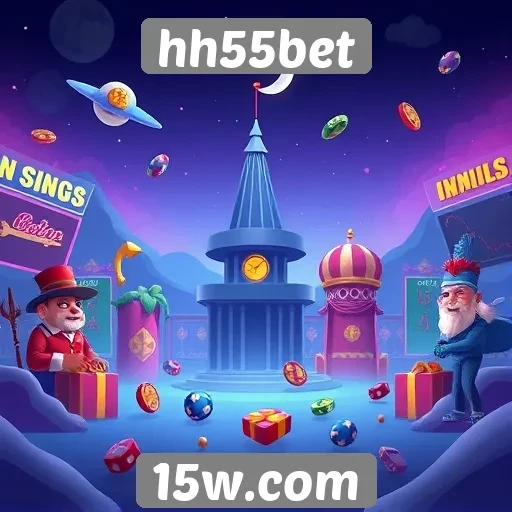 Análise dos jogos disponíveis no site hh55bet